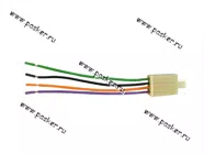 Колодка соединительная платы заднего фонаря 2110-12 с проводами|Код 45782