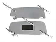 Козырьки солнцезащитные 1118 Калина жесткие с зеркалом Мобил|Код 45948