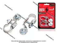 Клемма АКБ (+ -) без проводов латунь с крепежом с цинковым покрытием 8мм STARTVOLT SBT 015|Код 46146