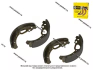 Колодки тормозные 1118 Калина 2170 Priora с ABS задние Transmaster|Код 46228