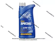 Масло Mannol 10W40 Special API SN/CH-4 ACEA A3/B4 1л п/с MN7509-1|Код 46293
