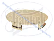 Заглушка литого диска К&К №2 Сфера хром [упаковка 4 шт.]|Код 4653