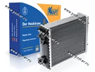 Радиатор печки 2106 KRAFT КТ 104002 алюминиевый узкий 104002|Код 46706