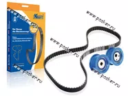 Ремень ГРМ+2 ролика 2110-2112 KRAFT КиТ-комплект 16-ти кл 685499|Код 46709