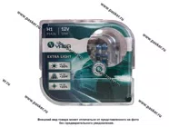 Лампа галоген 12V H1 55W P14.5s Nord YADA EXTRA LIGHT +50% яркости|Код 4736