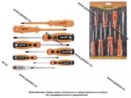 Отвертки + тестер 8 пр PH/ SL 2к рукоятка Sparta 135435|Код 47978