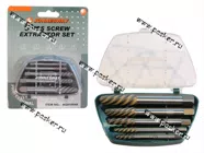 Экстракторы для извлечения поврежденного крепежа 5шт 5/64-19/64 JONNESWAY|Код 48009