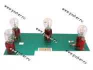 Плата заднего фонаря 2104 левая в сборе AVKOPRO|Код 48390