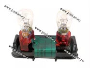 Плата заднего фонаря 2110 левая угол в сборе AVKOPRO|Код 48396