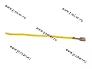 Клемма гнездовая 6,3мм мама АВТОЭЛЕКТРОНИКА наружная луженая К5 с проводом.0,75мм 8006СБ-0,75|Код 48935