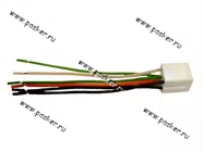 Колодка соединительная выключения кнопки 2108-2115 ГАЗ 3302 Соболь Евро с 6-ю проводами АВТОЭЛЕКТРОН|Код 48945