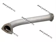 Труба промежуточная 1118 Калина ФОБОС под кат-коллектор дв.1.6 49334|Код 49334