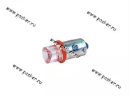 Лампа светодиод 12V4W BA9s Nord YADA 1LED красная|Код 49622
