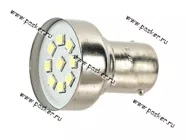 Лампа светодиод 24V21W BA15s Nord YADA 9LED белая|Код 49626