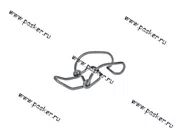 Держатель-защелка крышки воздушного фильтра 2108-09 [упаковка 5 шт.]|Код 4980