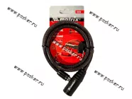 Замок тросовый MATRIX  8x1200мм 91816|Код 49935