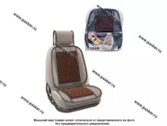 Накидка на сиденье деревянная массажная Nova Bright 46861|Код 50436