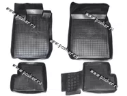 Коврики Renault Logan с 2004г по 2013г резиновые AgateK|Код 50473