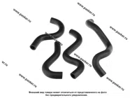 Патрубки печки Газель Бизнес УМЗ 4216 4шт LECAR|Код 50856