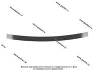 Накладка на задний бампер LADA Xray (нерж) LECAR|Код 51111