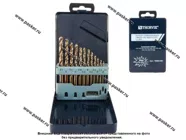 Сверла по металлу 13 предметов 1,5-6,5 мм Thorvik Co-HSS TDBS13K5|Код 51274