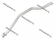 Труба выпускная ГАЗ-2217 Соболь Евро-3 ФОБОС 30400|Код 51587