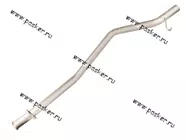 Труба выпускная Газель-3302 Евро-3 ФОБОС 30700|Код 51592