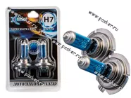 Лампа галоген 12V H7 55W PX26d Xenite Super White 2шт|Код 51615