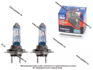 Лампа галоген 12V H7 55W PX26d Xenite Premium +100% яркости 2шт|Код 51664