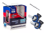 Лампа галоген 12V H11 55W PGJ19-2 Xenite Premium +100% яркости 2шт|Код 51729