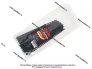 Хомут пластмассовый 3х200 ленточный Garde 100шт черный BL3200|Код 51831