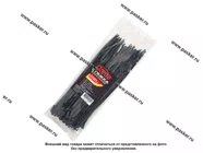 Хомут пластмассовый 4х250 ленточный Garde 100шт черный BL4250|Код 51855