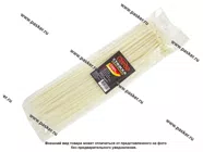 Хомут пластмассовый 5х400 ленточный Garde 100шт белый WT5400|Код 51876