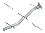 Труба приемная LADA Largus ФОБОС без катализатора 16кл под датчик 30800|Код 52347