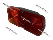 Фонарь задний УАЗ Рысь без лампы|Код 52388