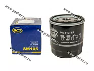 Фильтр масляный Daewoo Nexia Espero Lanos Aveo Lacetti Nubira Rezzo Leganza Opel SCT SM105|Код 52653