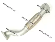 Труба промежуточная Peugeot Boxer 3 ФОБОС с гофрокомпенсатором 30550|Код 53096