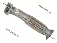 Труба промежуточная Hyundai HD ФОБОС с гофрокомпенсатором 30650|Код 53155