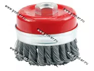 Щетка для УШМ 100мм чашка металлическая VOREL 06976 SALE|Код 53793