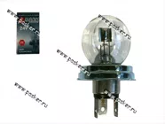 Лампа 24V 55/50 P45t ДиаЛуч [упаковка 10 шт.]|Код 5388