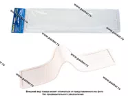 Рамка номерного знака Dollex силиконовая белая|Код 54244