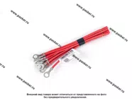 Клемма под болт М5 АВТОЭЛЕКТРОНИКА луженая с проводом 1,50мм кв [упаковка 10 шт.]|Код 54339