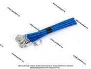 Клемма под болт М6 АВТОЭЛЕКТРОНИКА луженая с проводом 2,50мм кв [упаковка 10 шт.]|Код 54347