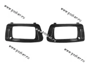 Облицовка бампера переднего 2113-15 рамки под п/фары Кампласт|Код 545