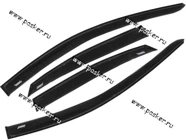 Дефлектор боковых окон Voron Glass Ford Focus-2 2005-2010 седан,х/б накладной 4шт|Код 54865