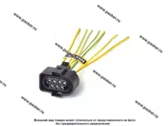 Колодка к блок-фаре 1117-1119 Калина с проводами SLON|Код 55005