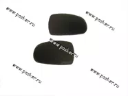 Зеркальный эл-т 1118 Калина  ERGON левый/правый с рамкой антиблик  синий|Код 55303