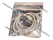 Кабель 3 в 1 Lightning Miсro-USB Type-C  - USB 0,9м -1,2 м 2А Вымпел|Код 55446