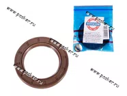 Сальник коленвала ГАЗ дв.402 ГАЗ-53 3307 УАЗ передний без обоймы VITOCOM фторкаучук FPM|Код 55621