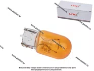Лампа 12V21W T20 W3X16d AMBER LYNXauto L15521Y [упаковка 10 шт.]|Код 5579
